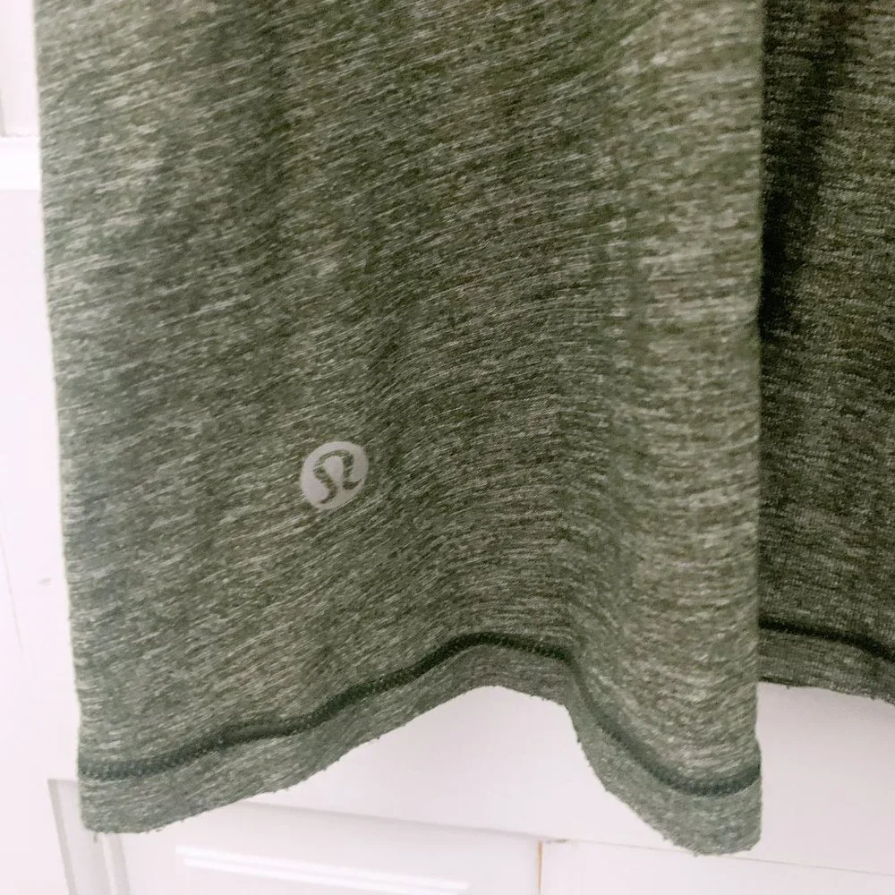 Lululemon Amala Tank Heathered Gator Green - Picture 10 of 11